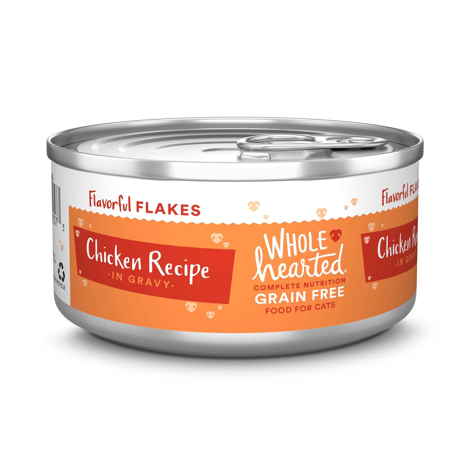 WholeHearted Chicken Recipe Flaked In Gravy Food For Cats - Healthber