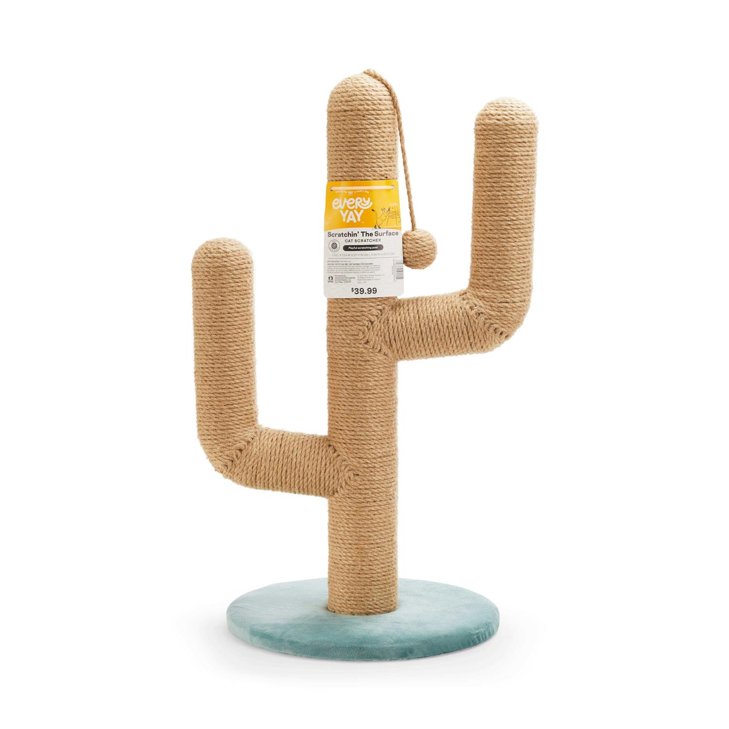 EveryYay Scratchin’ The Surface Cactus Cat Scratcher - Healthber