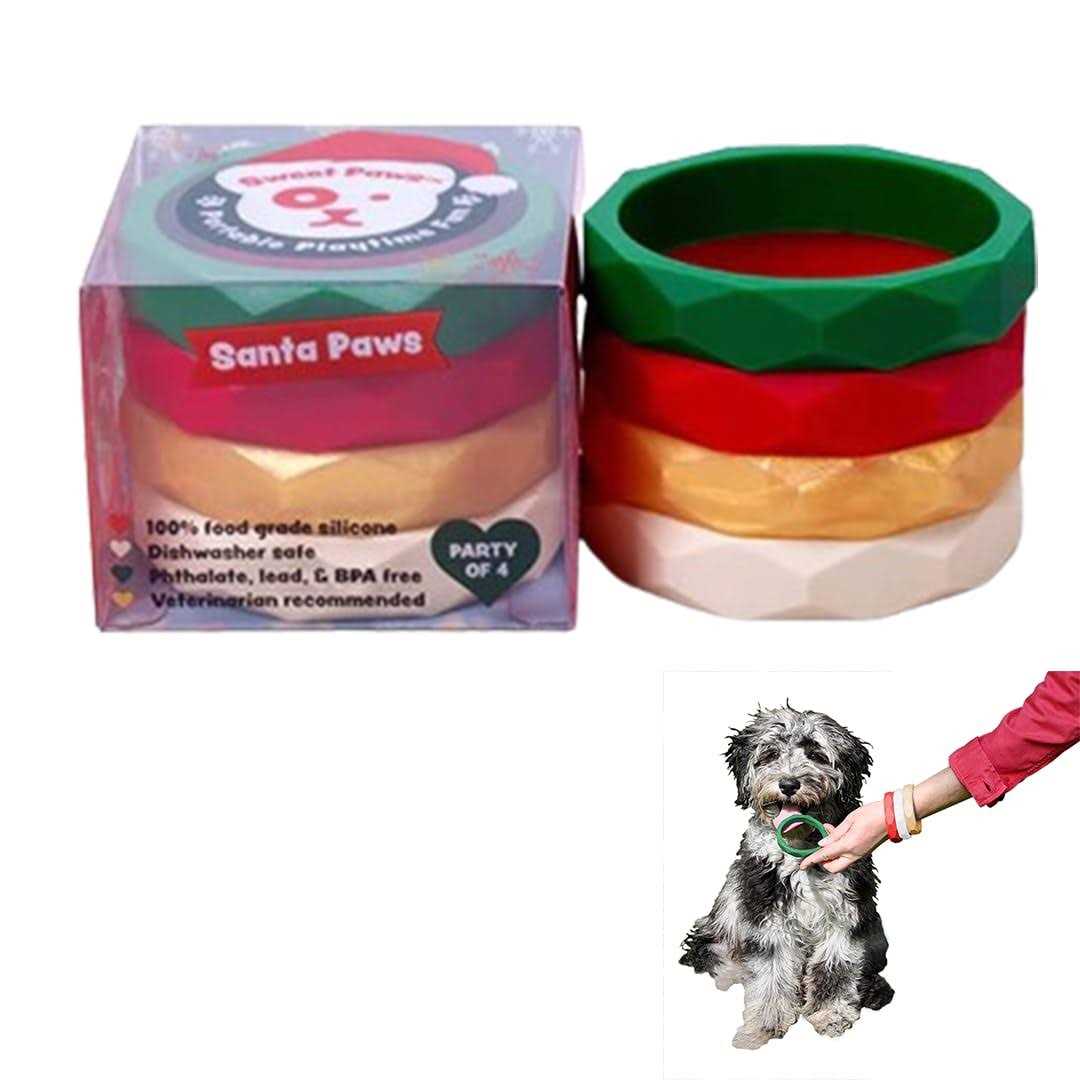 Sweet Paws Wearable Stack Puppy Teether Chew Toy - Healthber