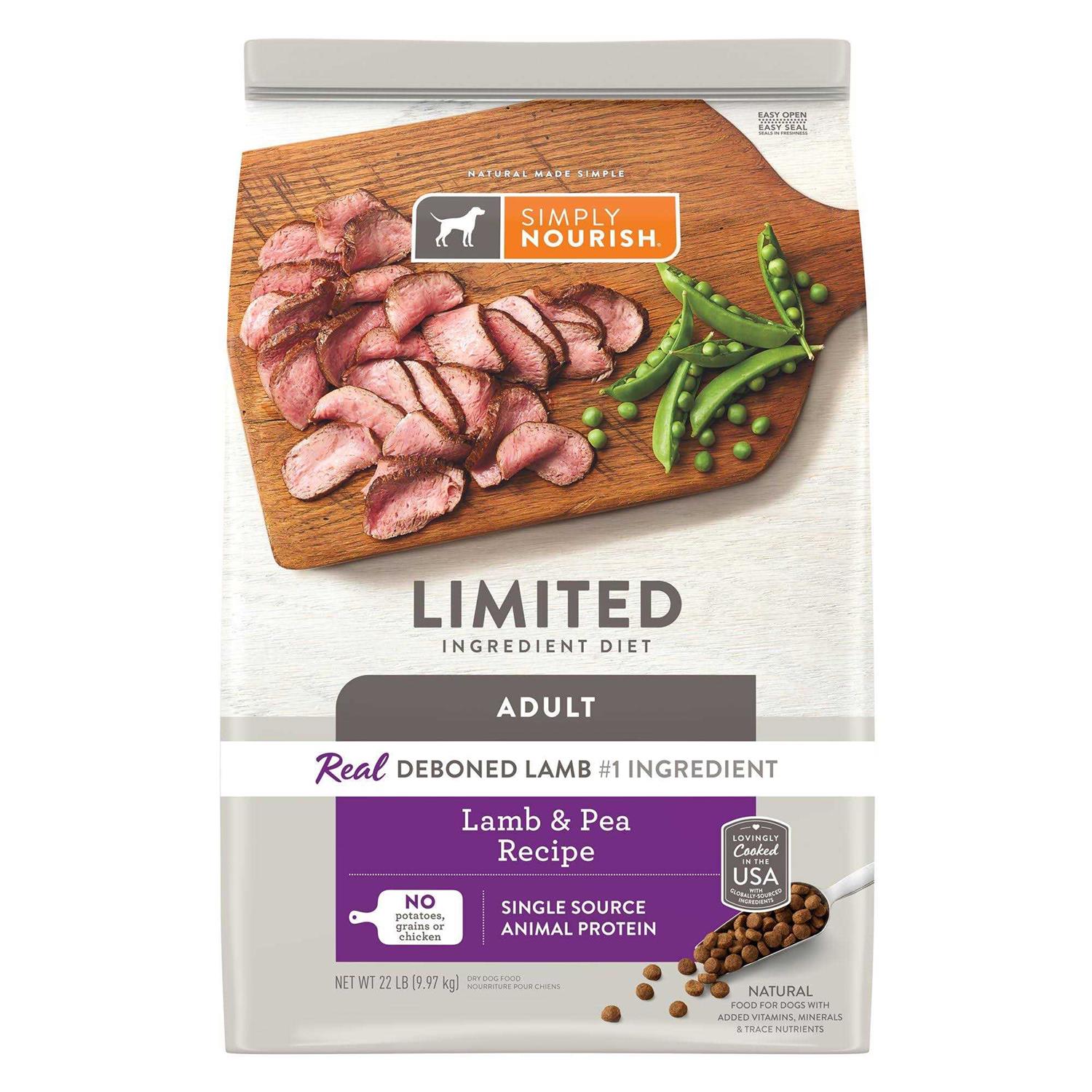 Simply Nourish Limited Ingredient Diet Adult Dry Dog Food - Healthber