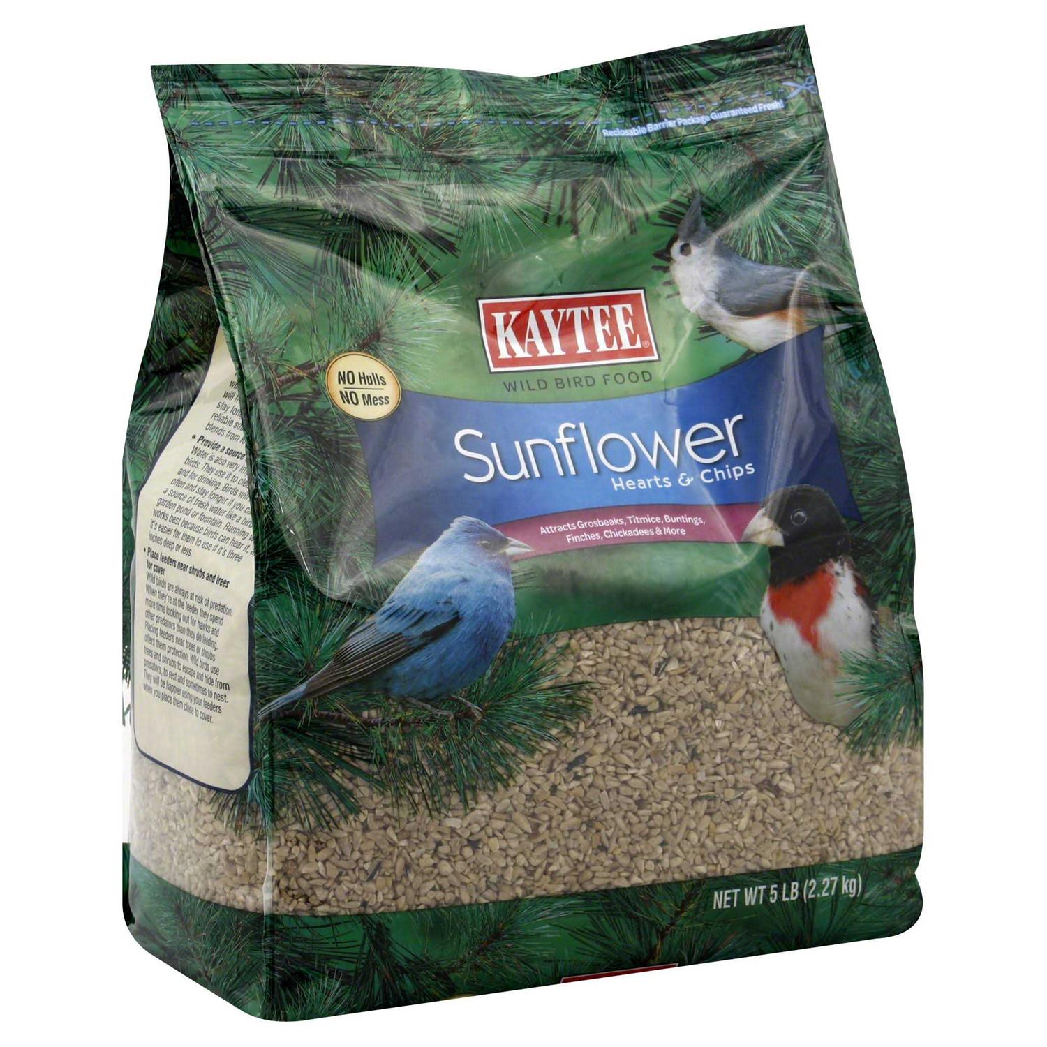Kaytee Sunflower Hearts & Chips Wild Bird Food - Healthber