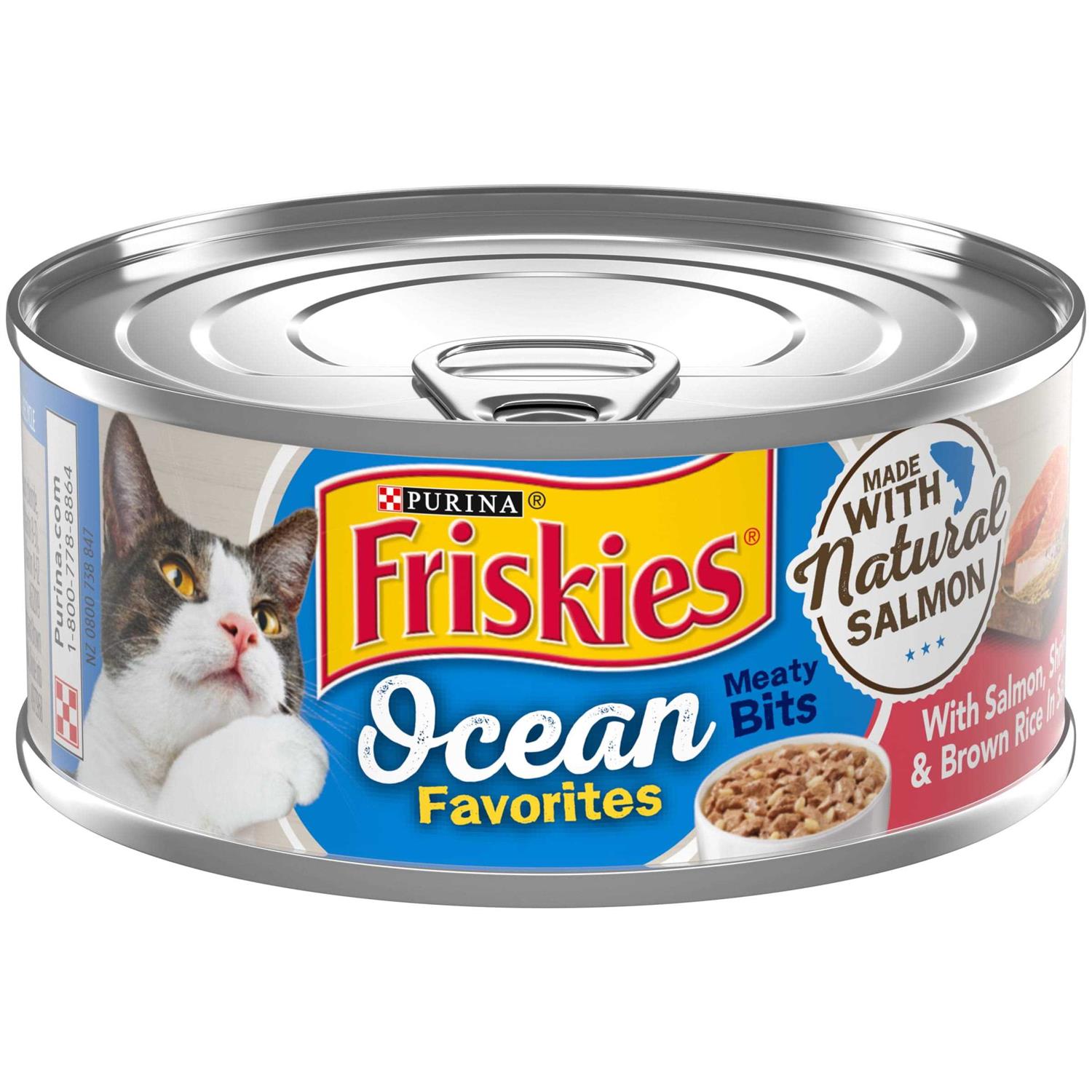 Purina Friskies Wet Cat Food Ocean Favorites - Healthber