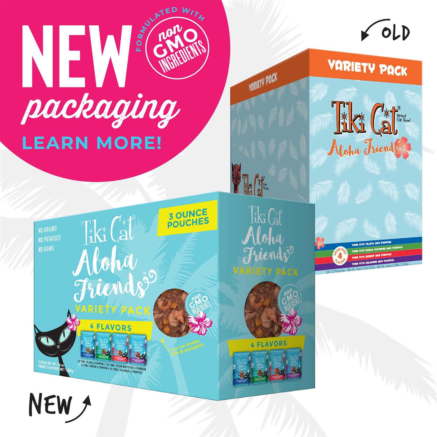 Tiki Cat Aloha Friends Cat Food Variety Pack - Healthber