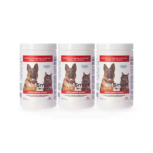VetSmart Formulas Critical Immune Defense for Dogs & Cats Supports Normal cell growth - Healthber