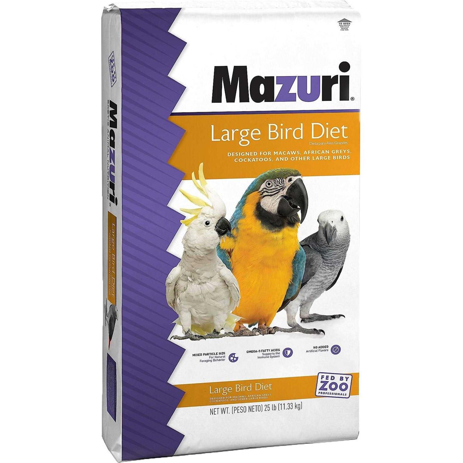 Mazuri Parrot Maintenance Bird Food - Healthber