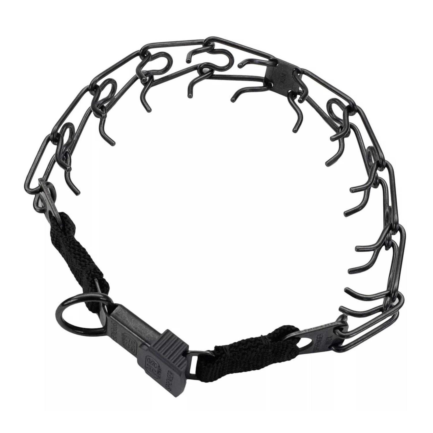 Herm. Sprenger Stainless Ultra-Plus Dog Prong Training Collar with ClicLock - Healthber