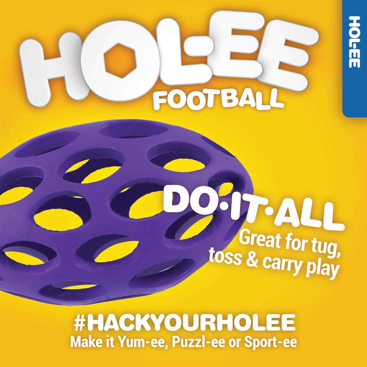 JW Pet Hol-ee Football Dog Toy - Healthber