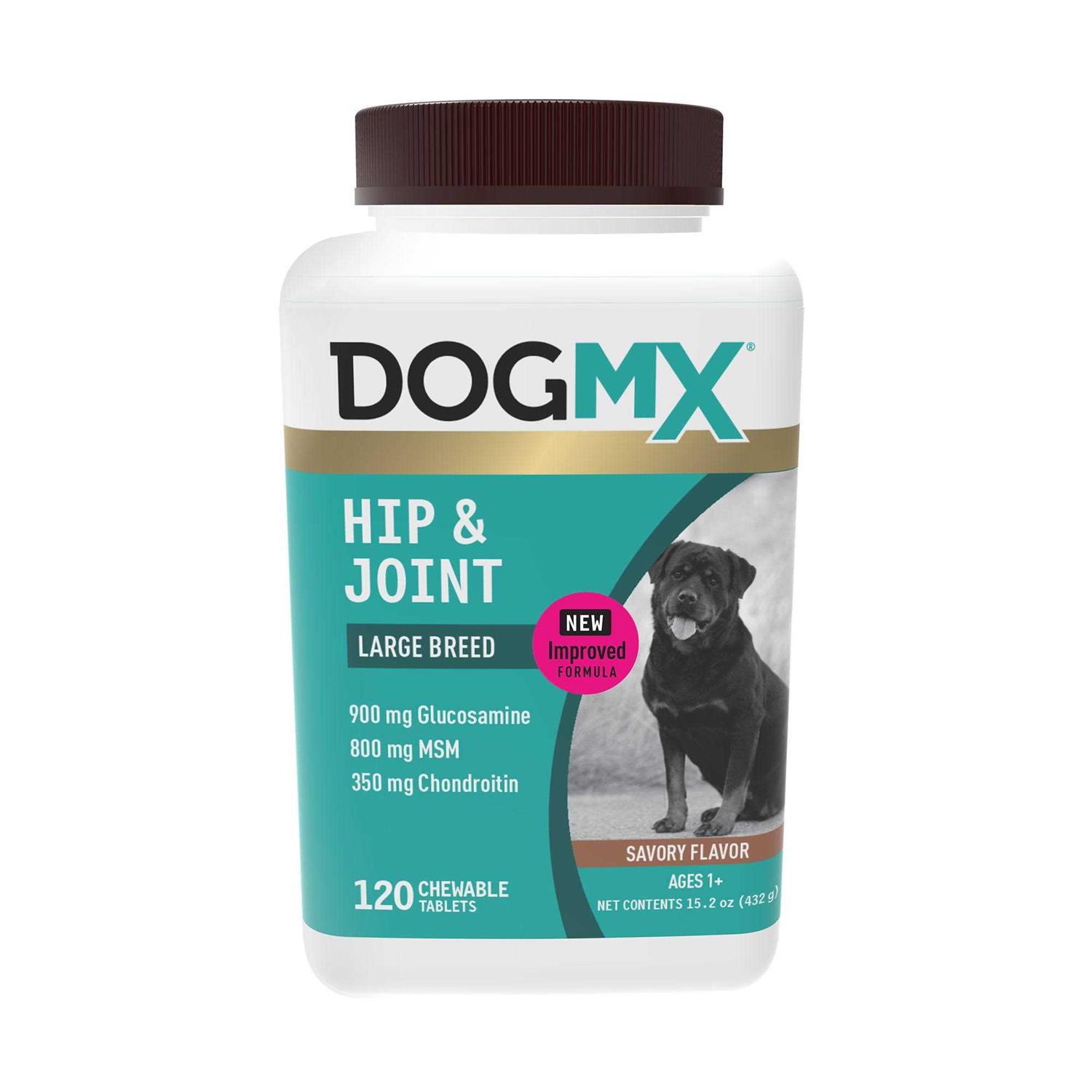 Dog MX Hip and Joint Chewable Tablets for Large Breeds - Healthber