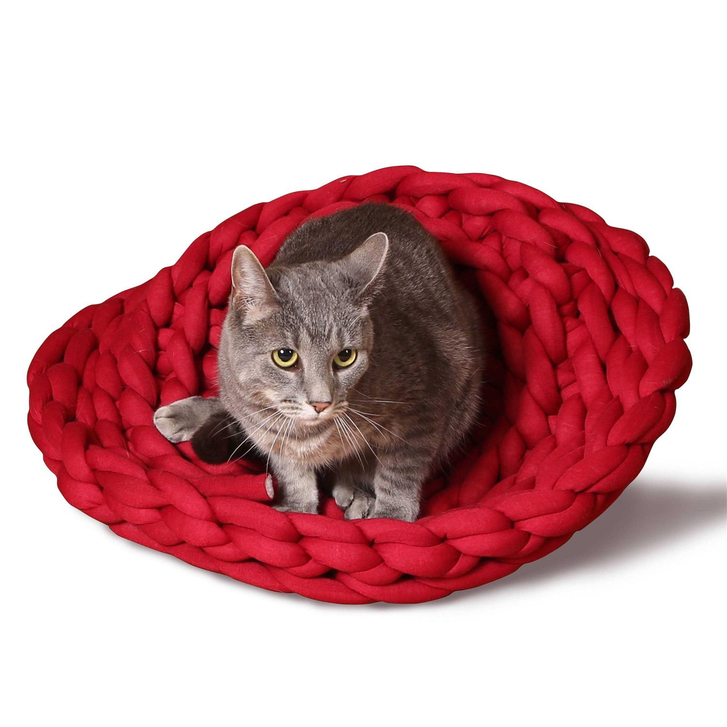 K&H Pet Products Knitted Pet Bed - Healthber