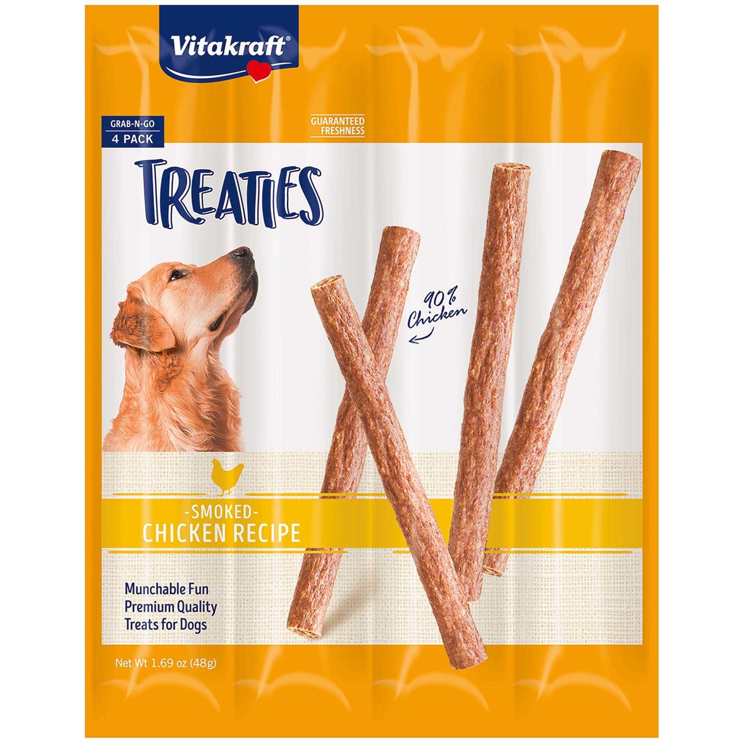 Vitakraft Treaties Smoked Chicken Dog Treats - Healthber