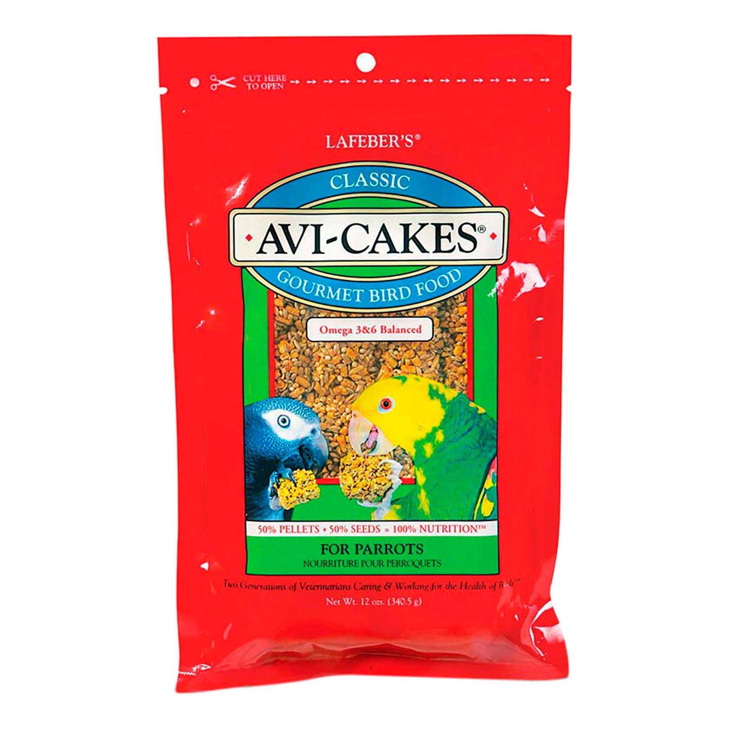 Lafeber Classic Avi-Cakes Parrot Food - Healthber
