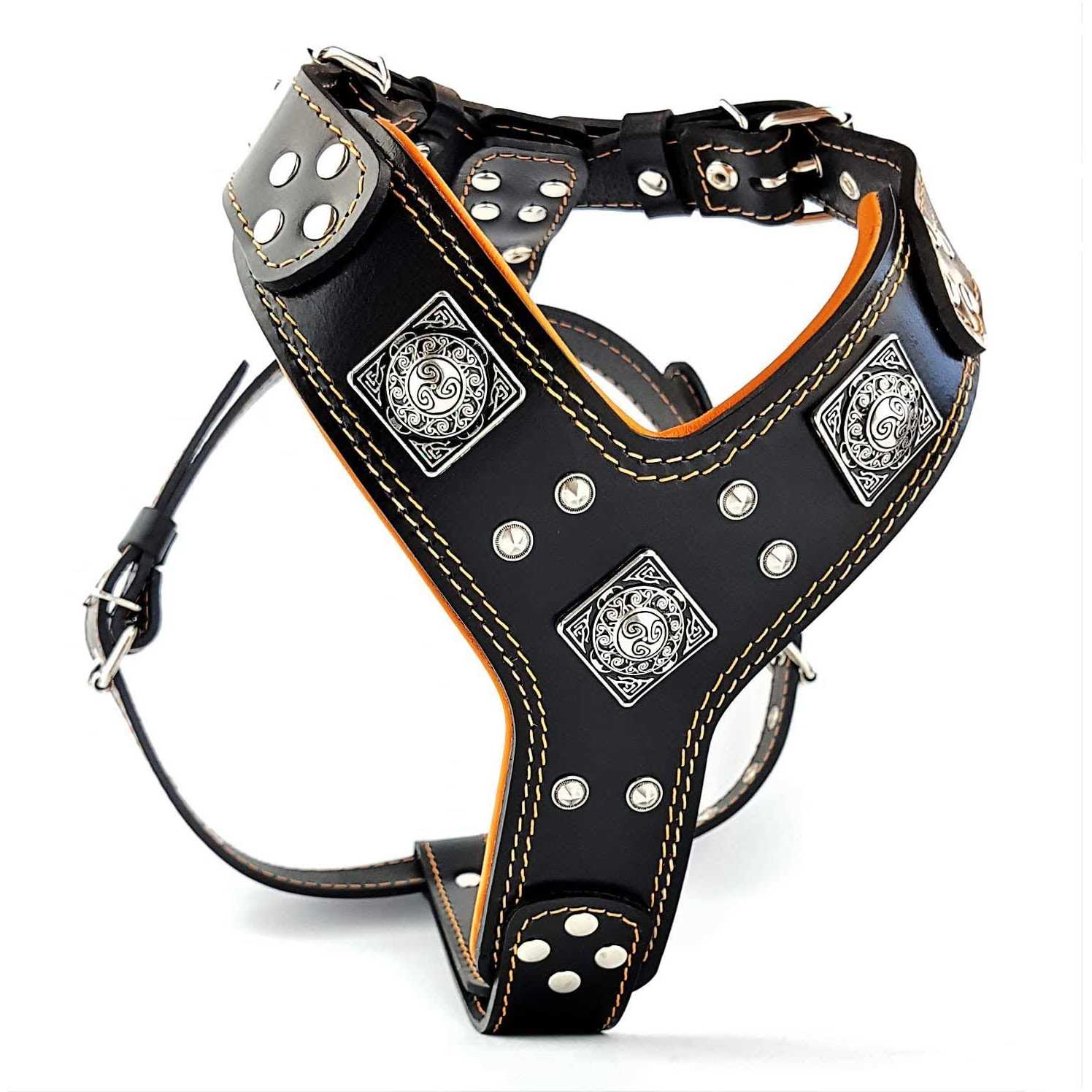 Bestia EROS Dog Leather Harness - Healthber