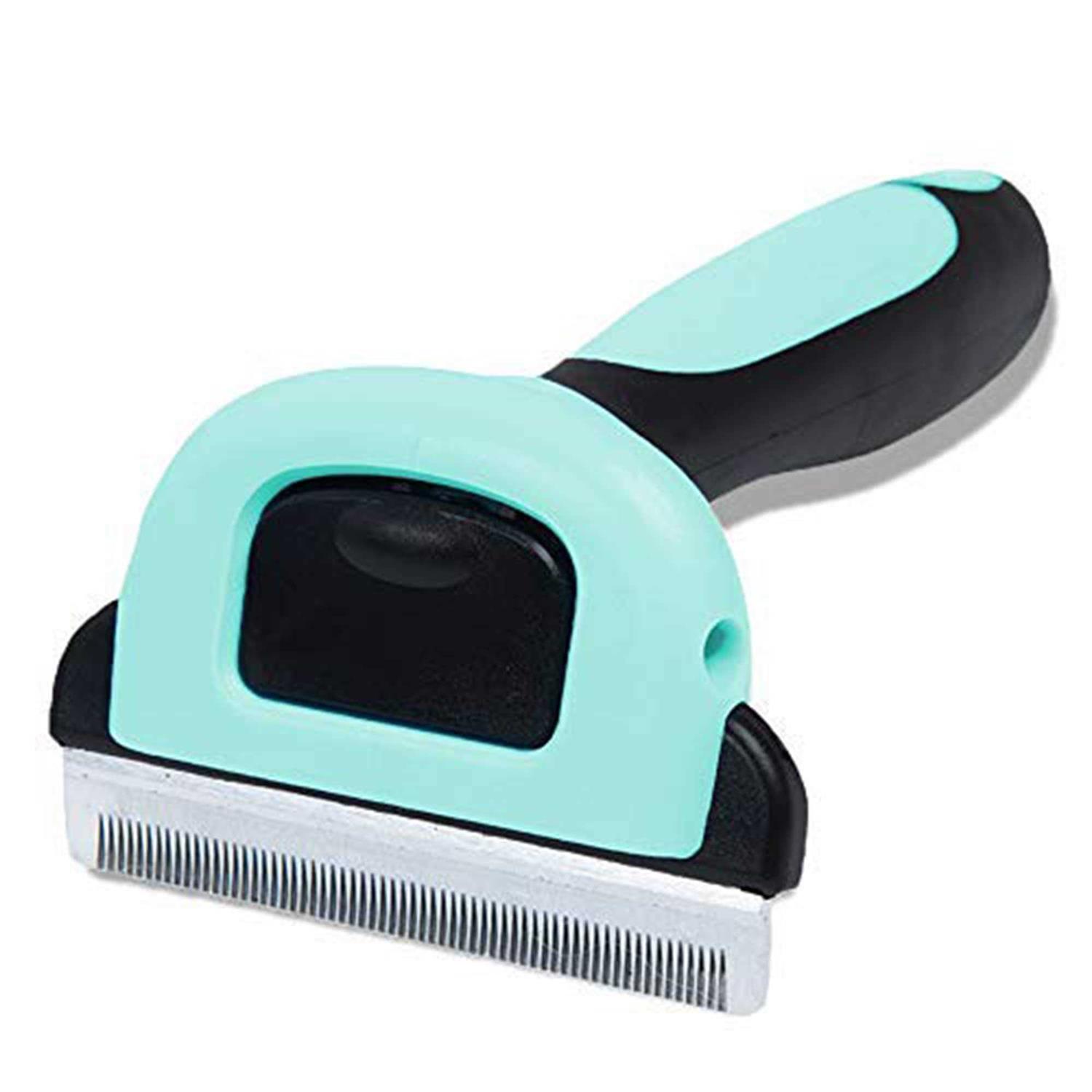 SunGrow Rabbit & Ferret Deshedding Brush for Short Haired Dog & Cat Shedding - Healthber