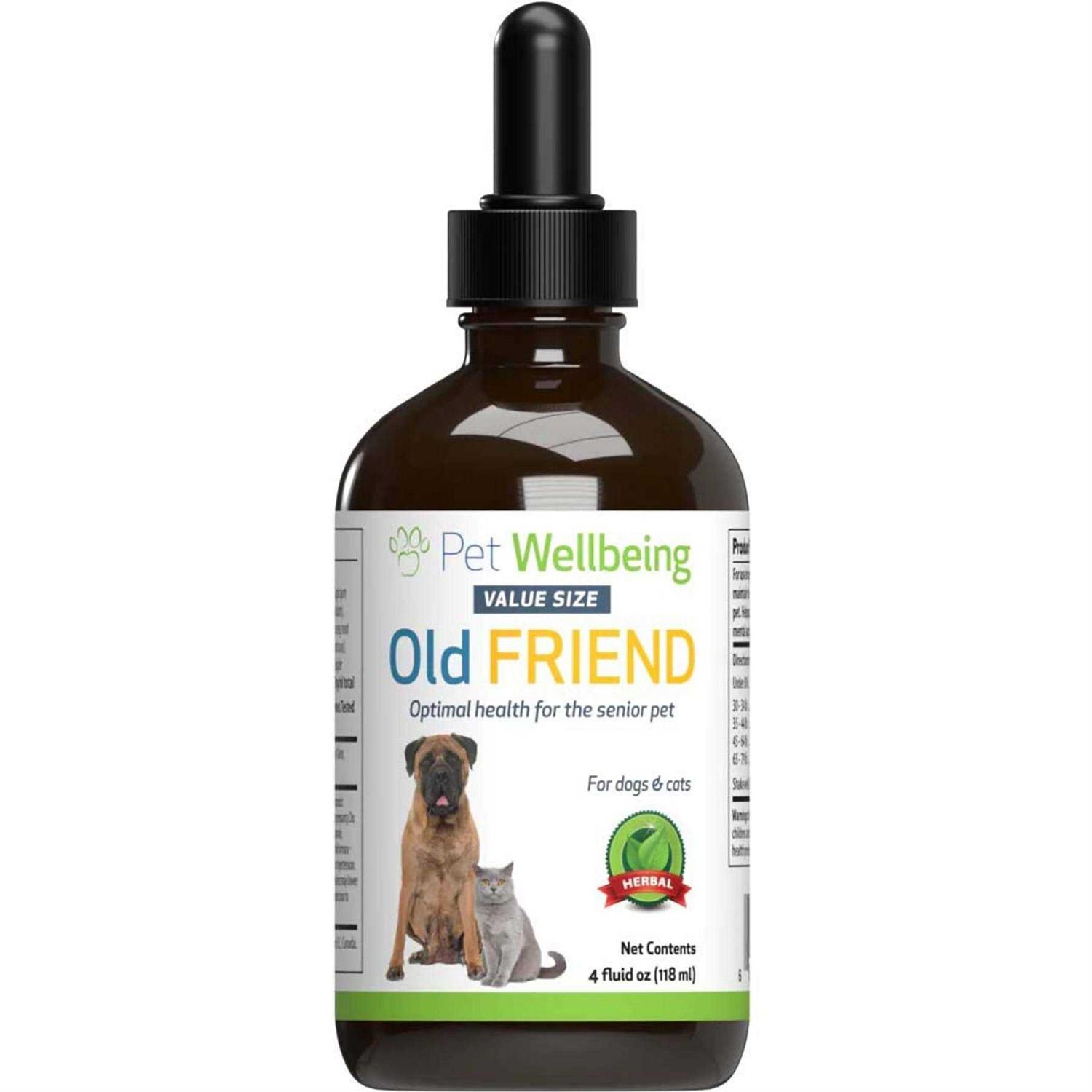 Pet Wellbeing Old Friend for Senior - Healthber