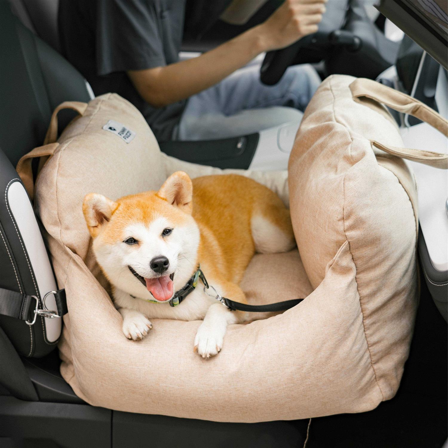 Funnyfuzzy Dog Car Seat Bed First Class - Healthber
