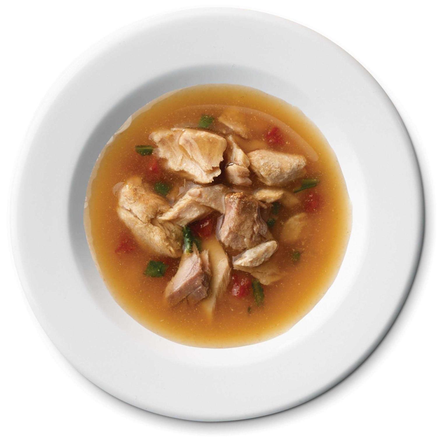 Fancy Feast Classic Broths with Wild Salmon & Vegetables Supplemental Cat Food Pouches - Healthber