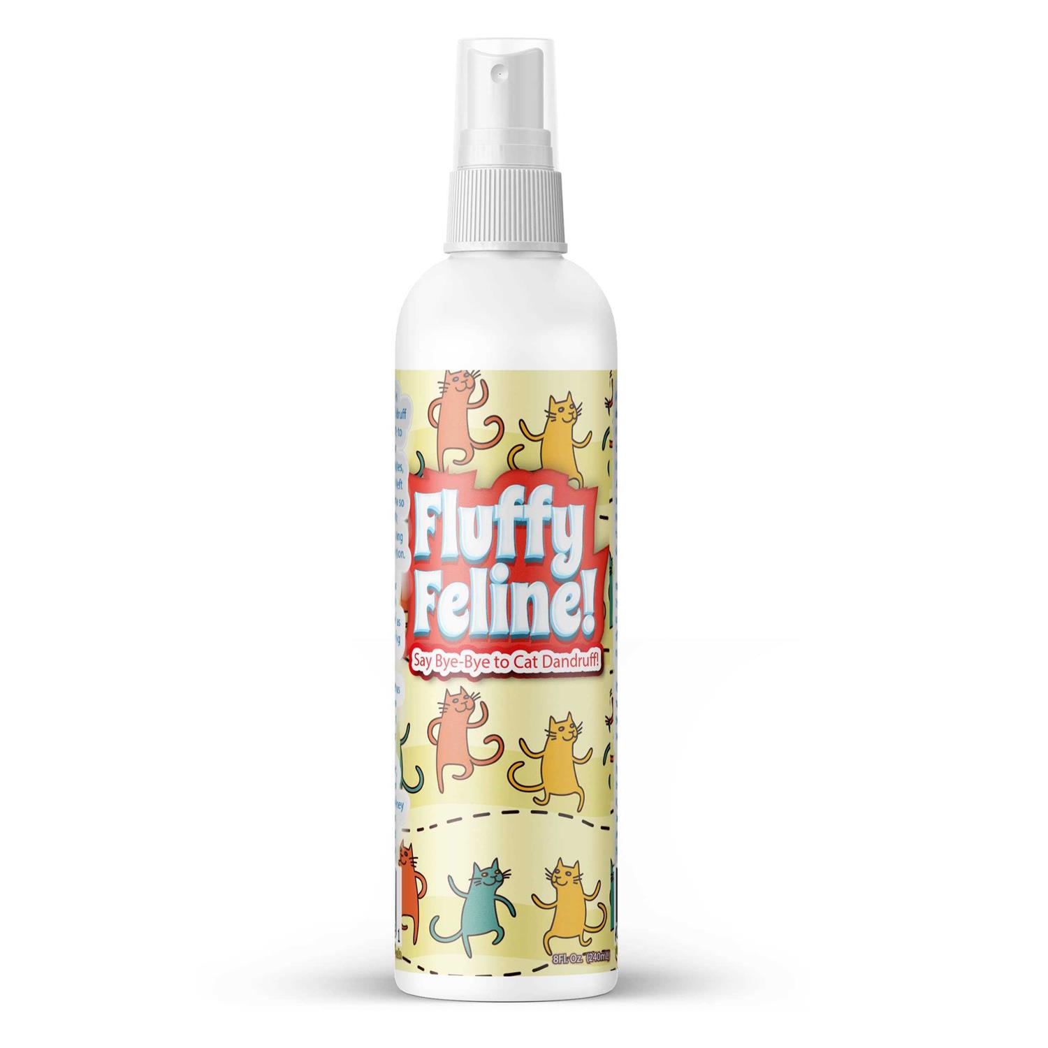 Pet MasterMind Fluffy Feline Cat Dandruff Care Spray - Healthber