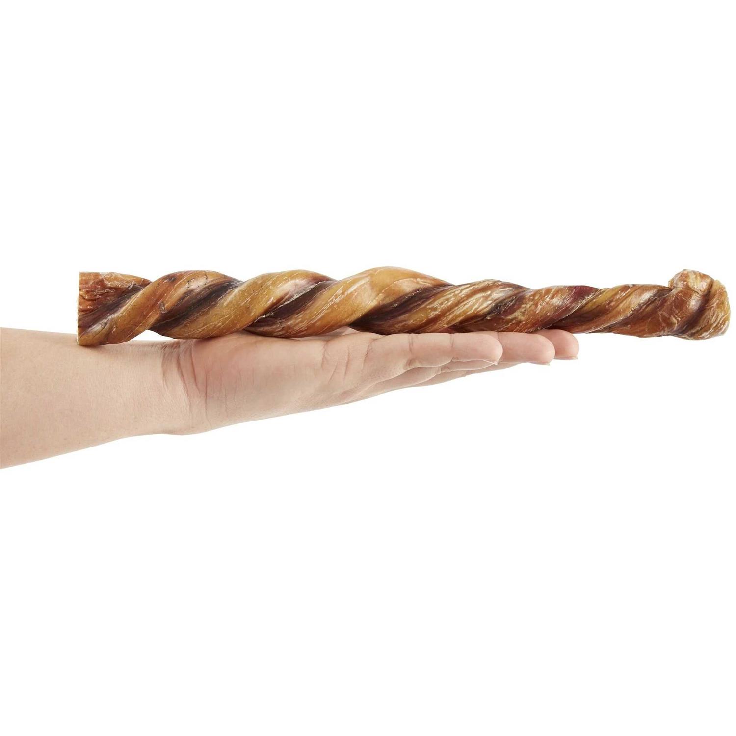 Bones & Chews Made in USA Braided Bully Stick Dog Treat - Healthber