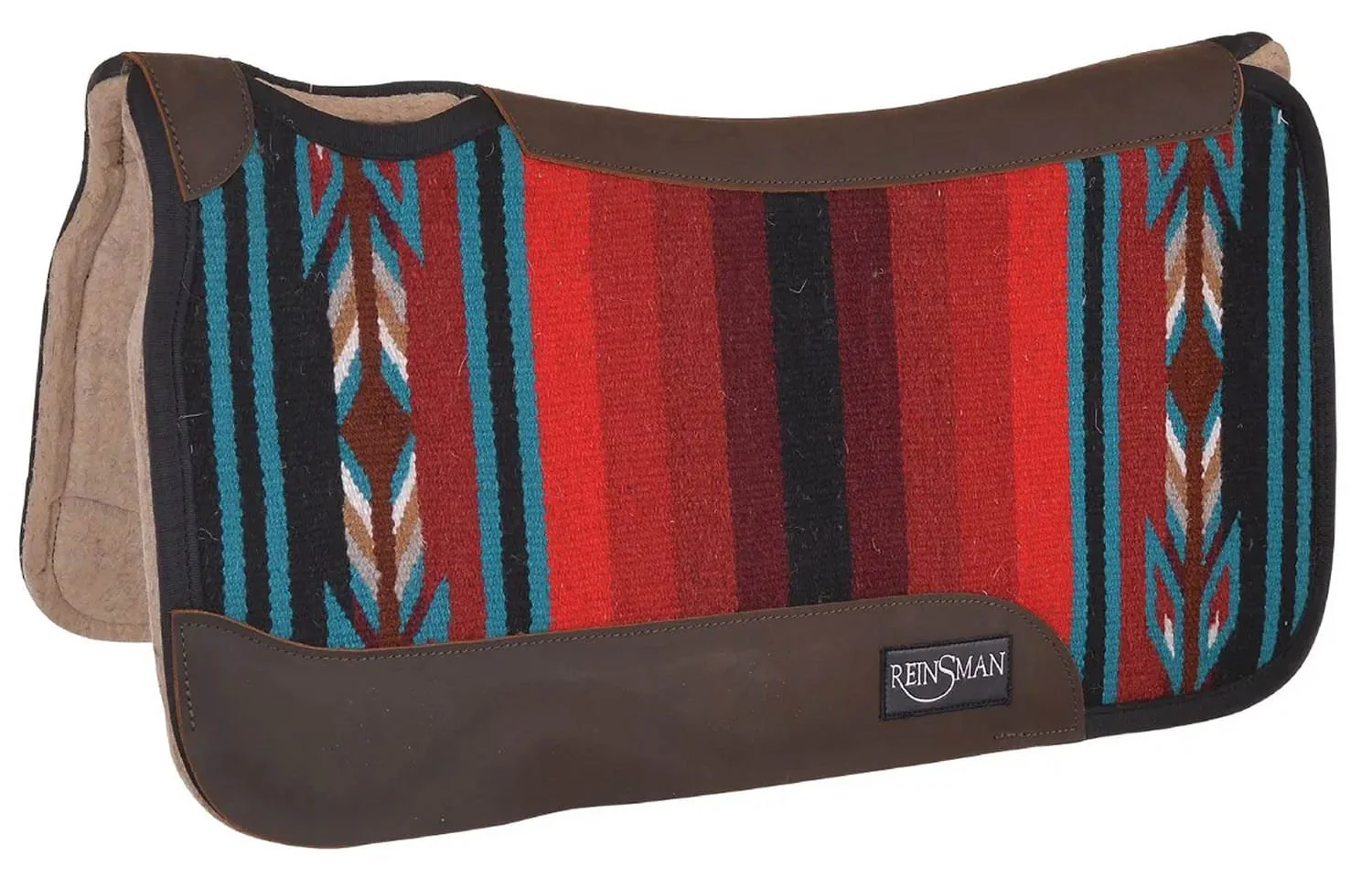 Reinsman Ranahan Wool Saddle Pad - Healthber