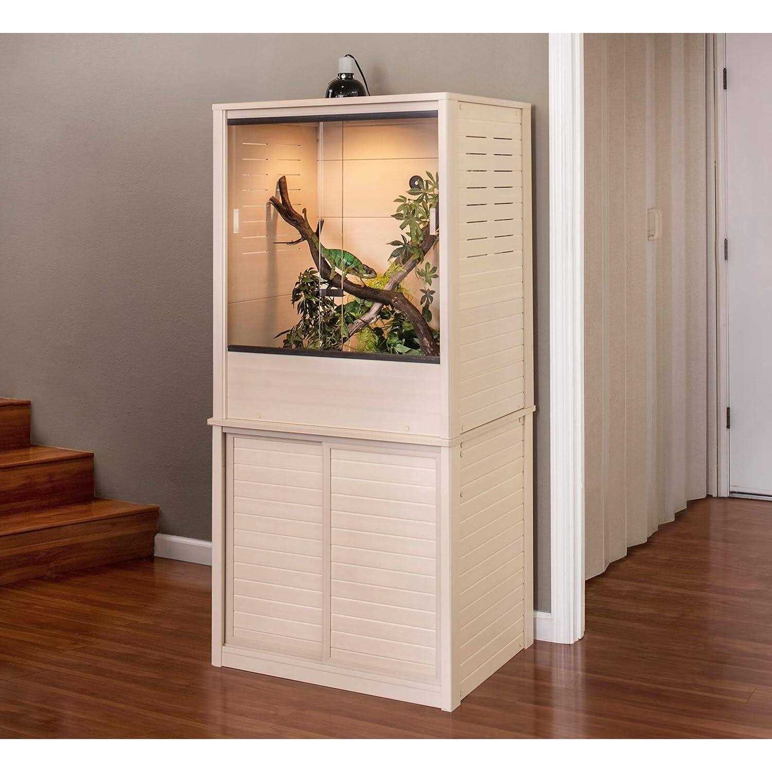 New Age Pet Madagascar Vertical Reptile Lounge EHRML25-00L - Healthber