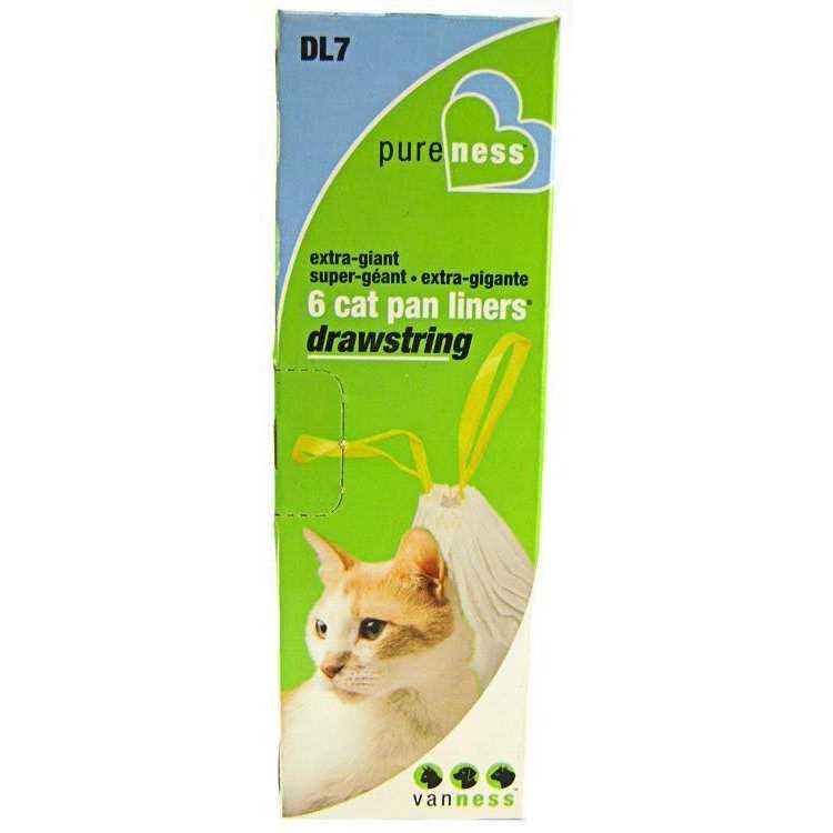Van Ness Drawstring Cat Pan Liners - Healthber