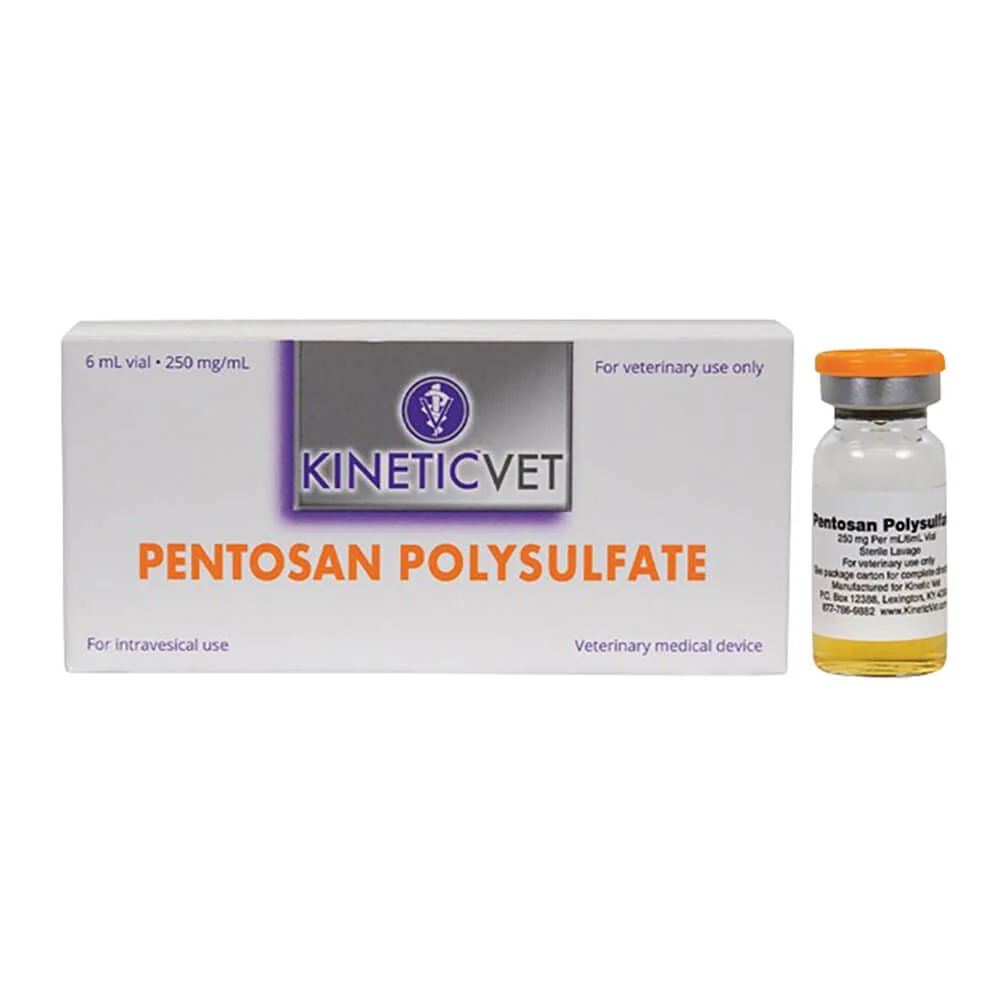 Rx Pentosan Polysulfate (Generic) Injection for Dogs, Cats, & Horses, 6 ml Vial - Healthber
