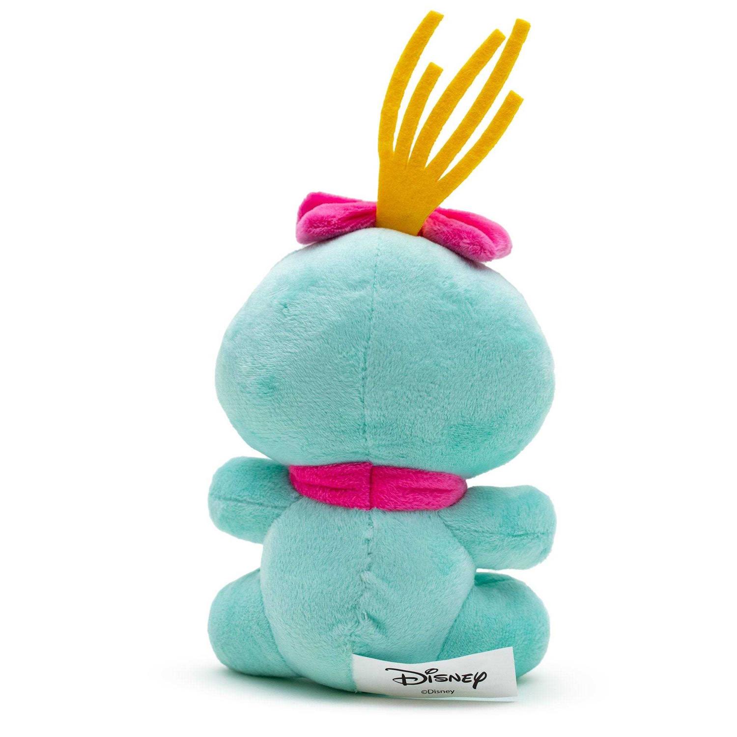 Buckle-Down Dog Toy Squeaker Plush Lilo and Stitch Scrump Sitting Pose - Healthber