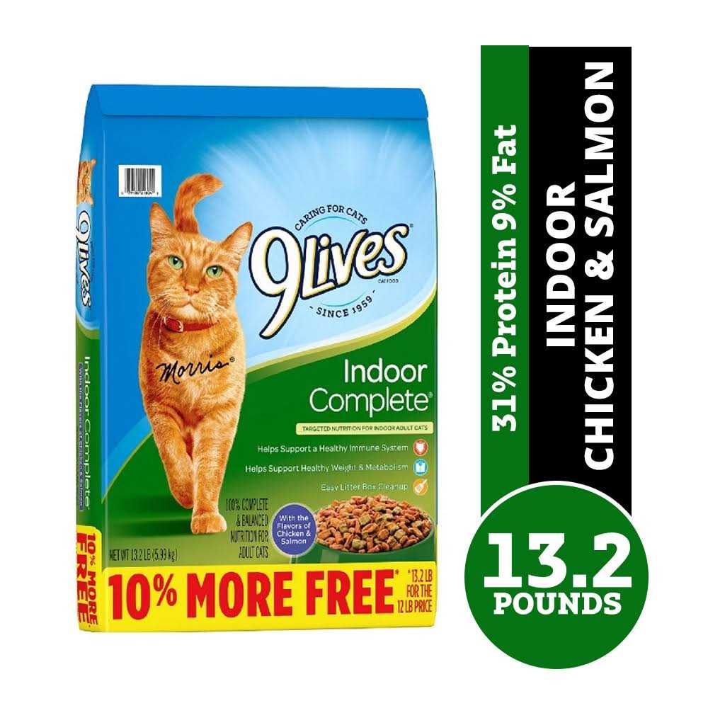 9Lives Cat Food Indoor Complete - Healthber