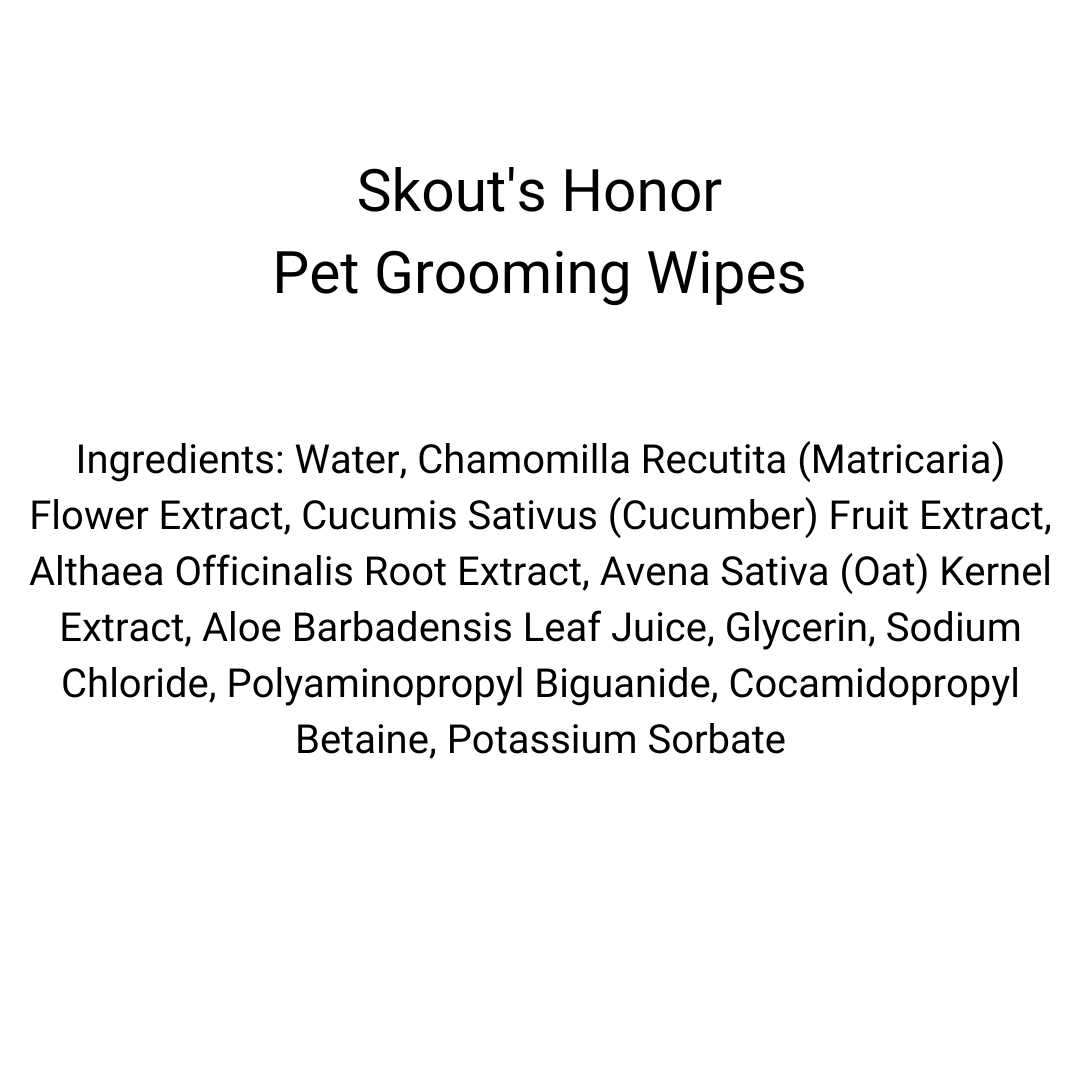 Skout’s Honor Pet Grooming Wipes - Healthber