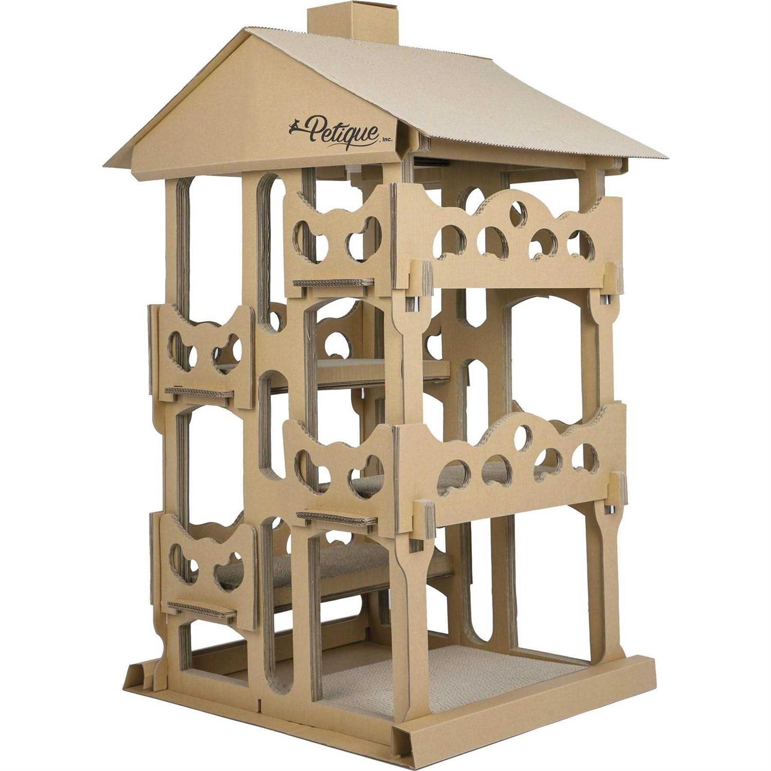 Petique Feline Chateau Cat House - Healthber