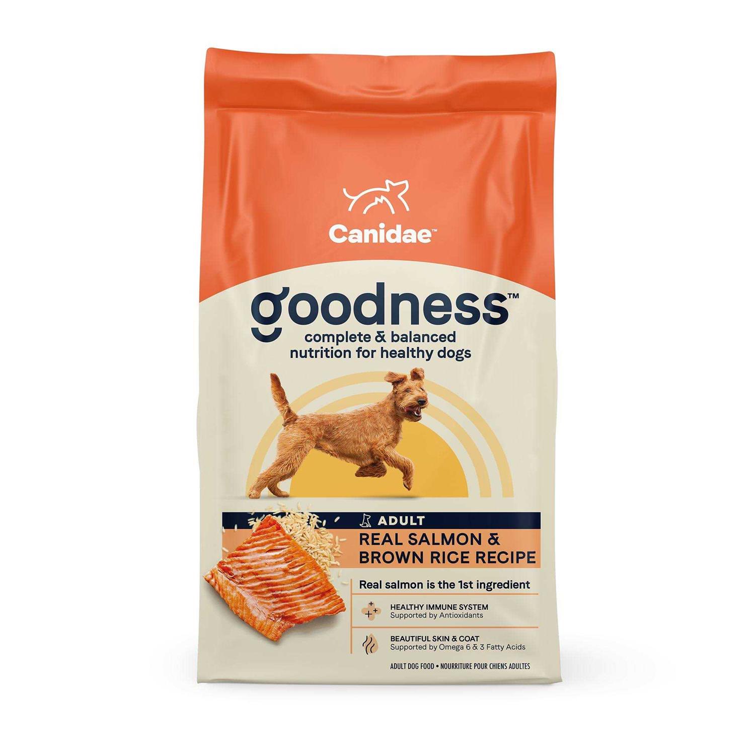 Canidae Goodness Adult Salmon & Brown Rice Dry Dog Food - Healthber