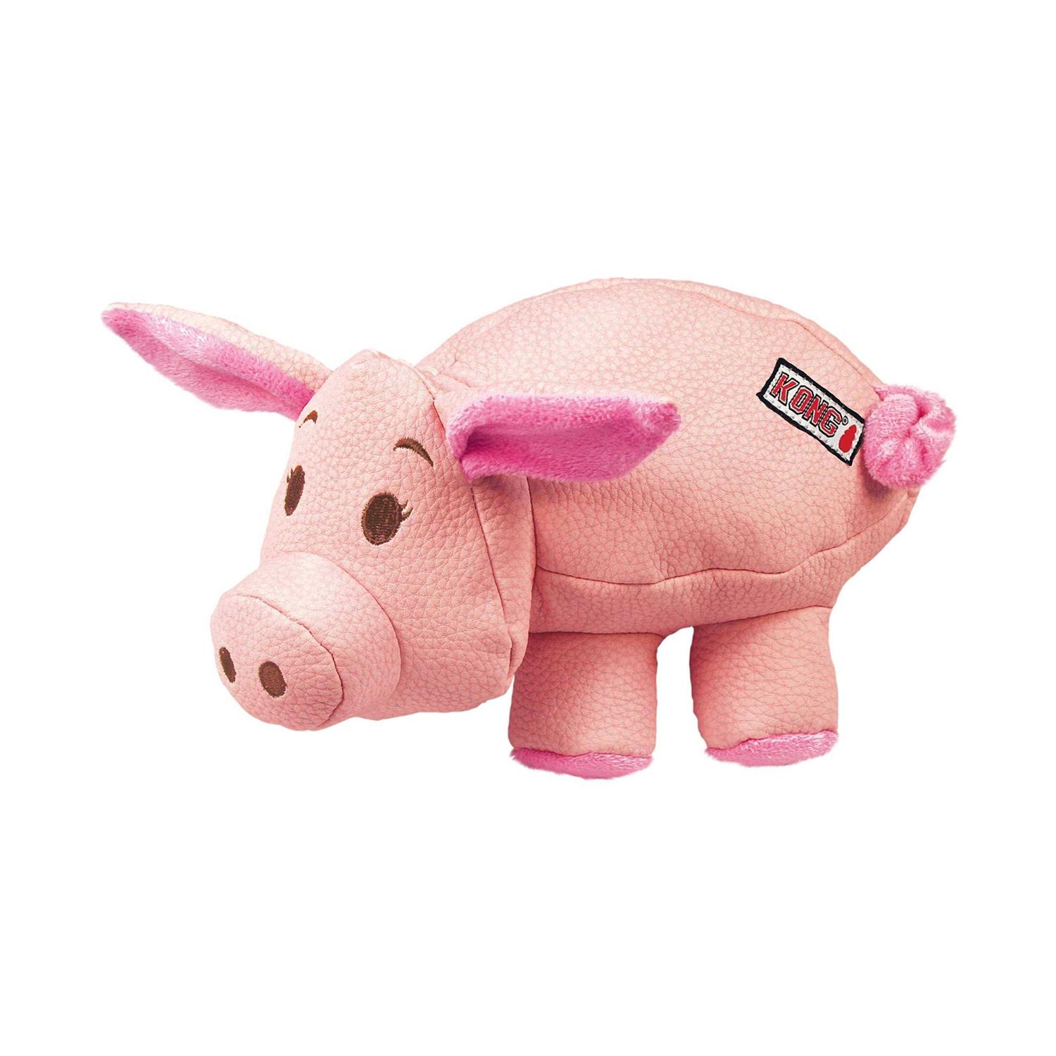 KONG Phatz Pig Dog Toy - Healthber