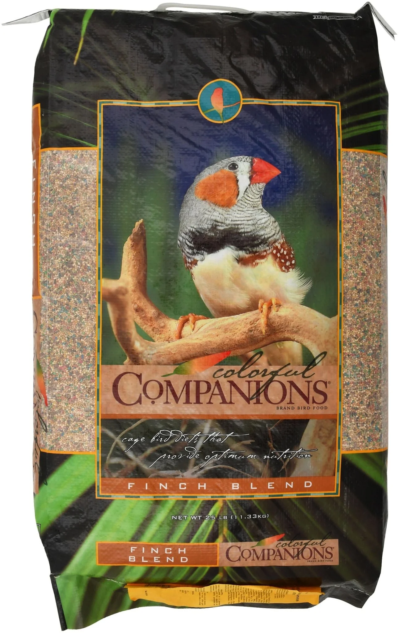 Colorful Companions Finch Blend, 25 lbs - Healthber