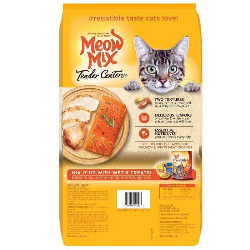Meow Mix Tender Centers Cat Food - Healthber