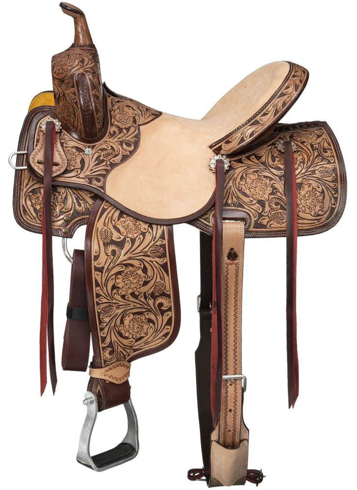 Silver Royal Moulton Barrel Saddle - Healthber