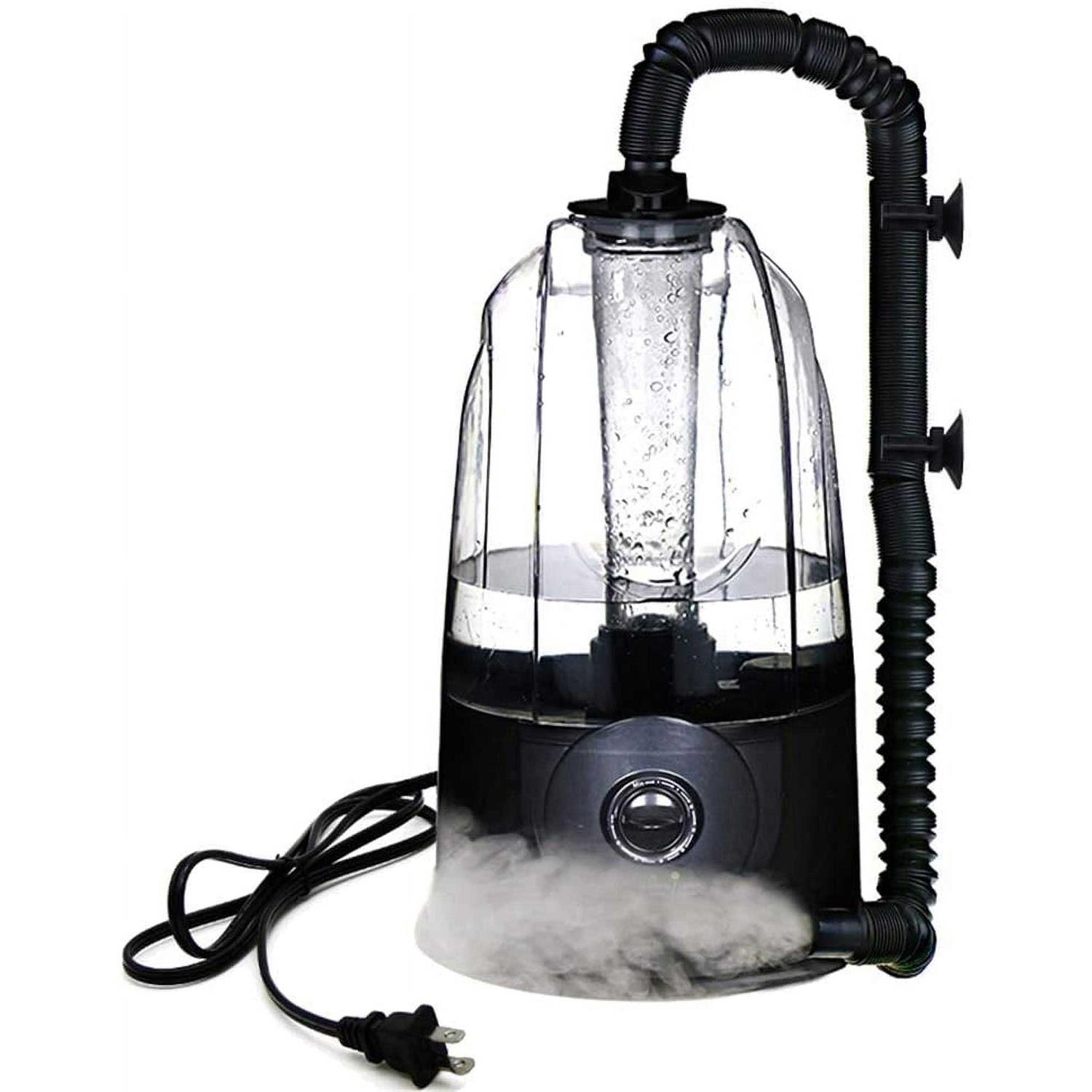 Coospider Reptile Fogger Terrariums Humidifier Fog Machine Mister 3L Large Size Ideal for Paludarium/Vivarium/Reptiles/Amphibians/Herps - Healthber