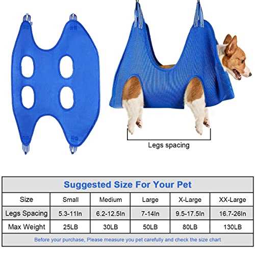 NetCan Pet Grooming Hammock Harness - Healthber