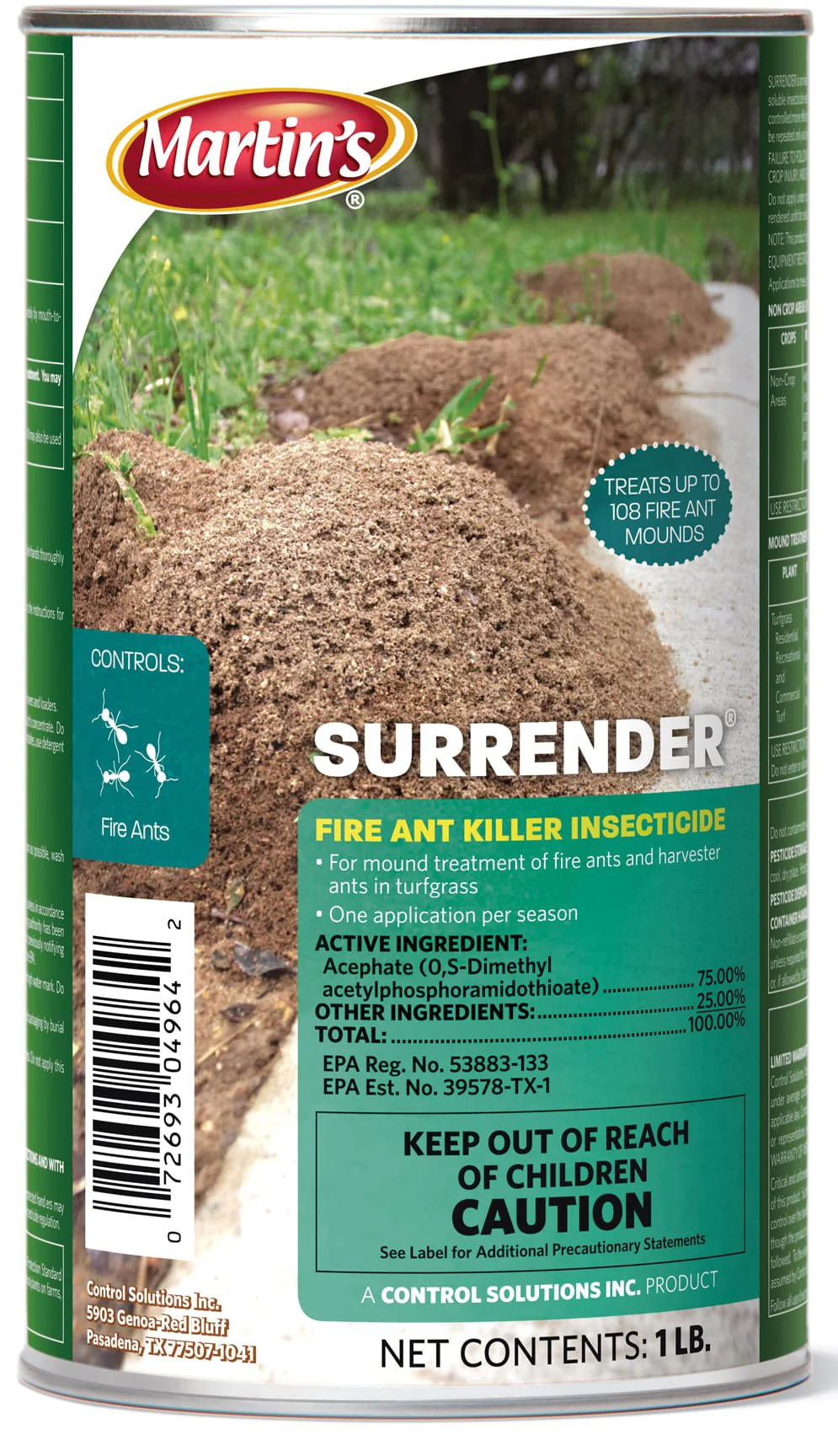 Martin's Surrender Fire Ant Killer - Healthber