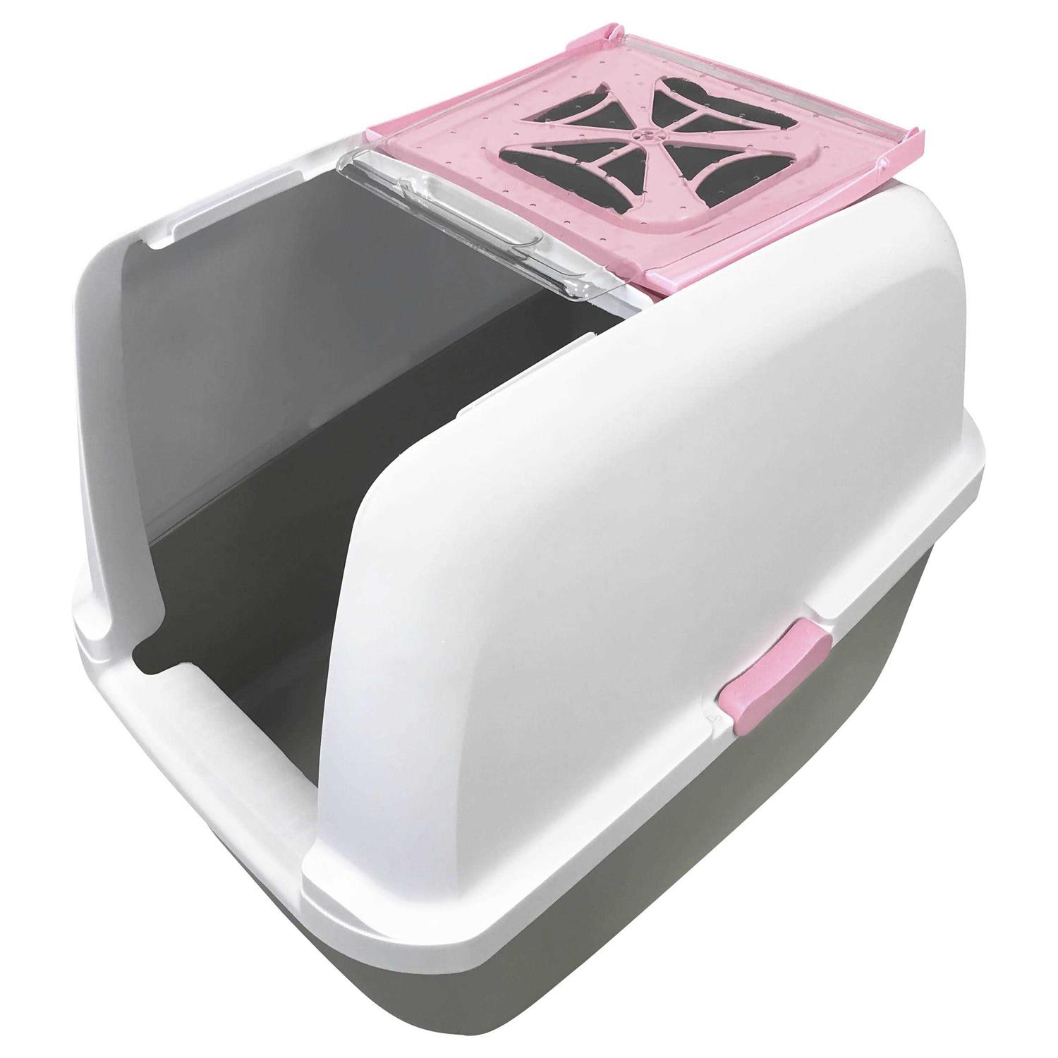 Catit Hooded Cat Pan - Healthber