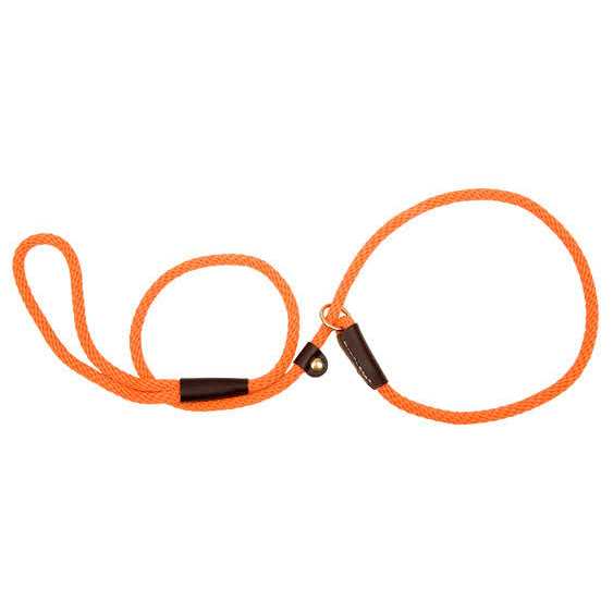 Mendota Pet Mendota Slip Lead 3/8in x 4′ Black - Healthber