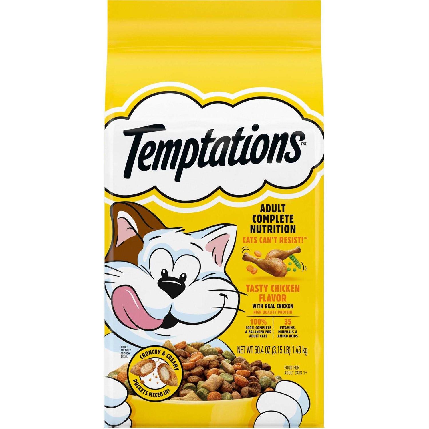 Temptations Tasty Chicken Adult Dry Cat Food - Healthber