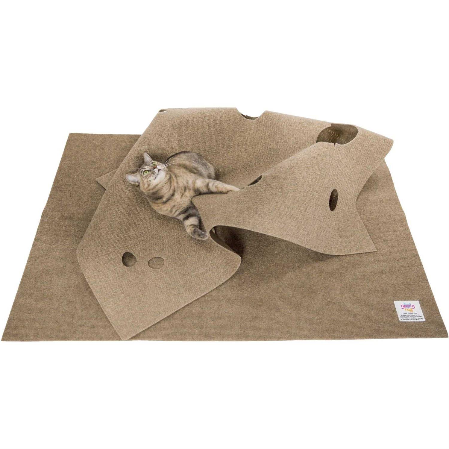 SnugglyCat The Ripple Rug Made in USA - Healthber