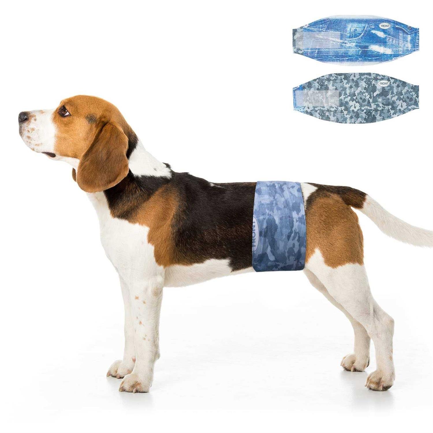 Dono Dog Diapers Male Disposable Male Dog Wraps 48 count Wider Doggie Puppy Diapers Male Belly Bands - Healthber