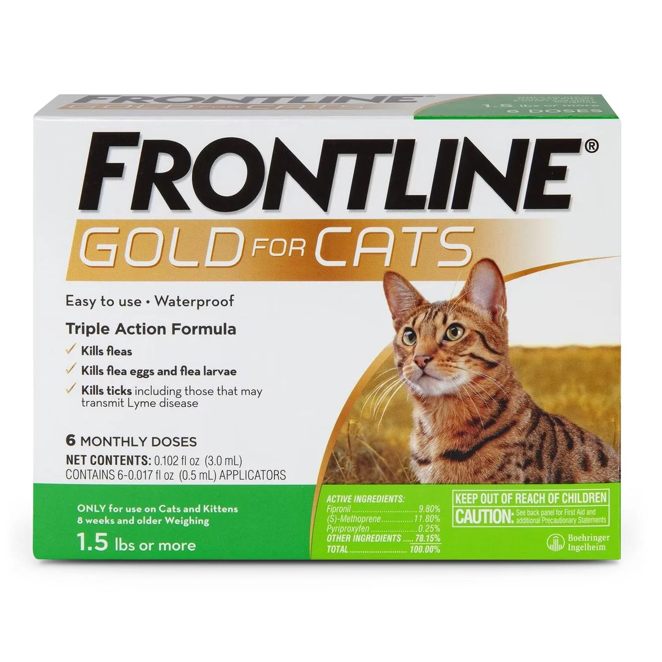 Frontline Gold for Cats - Healthber