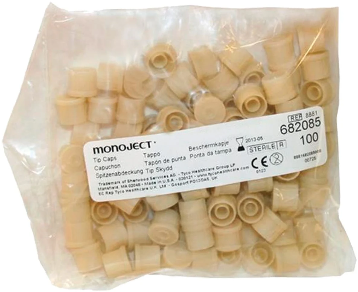 Ideal Luer Tip Caps, pack of 100 - Healthber