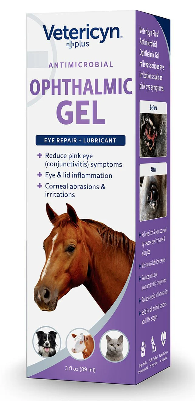 Vetericyn Plus Ophthalmic Gel, 3 oz - Healthber