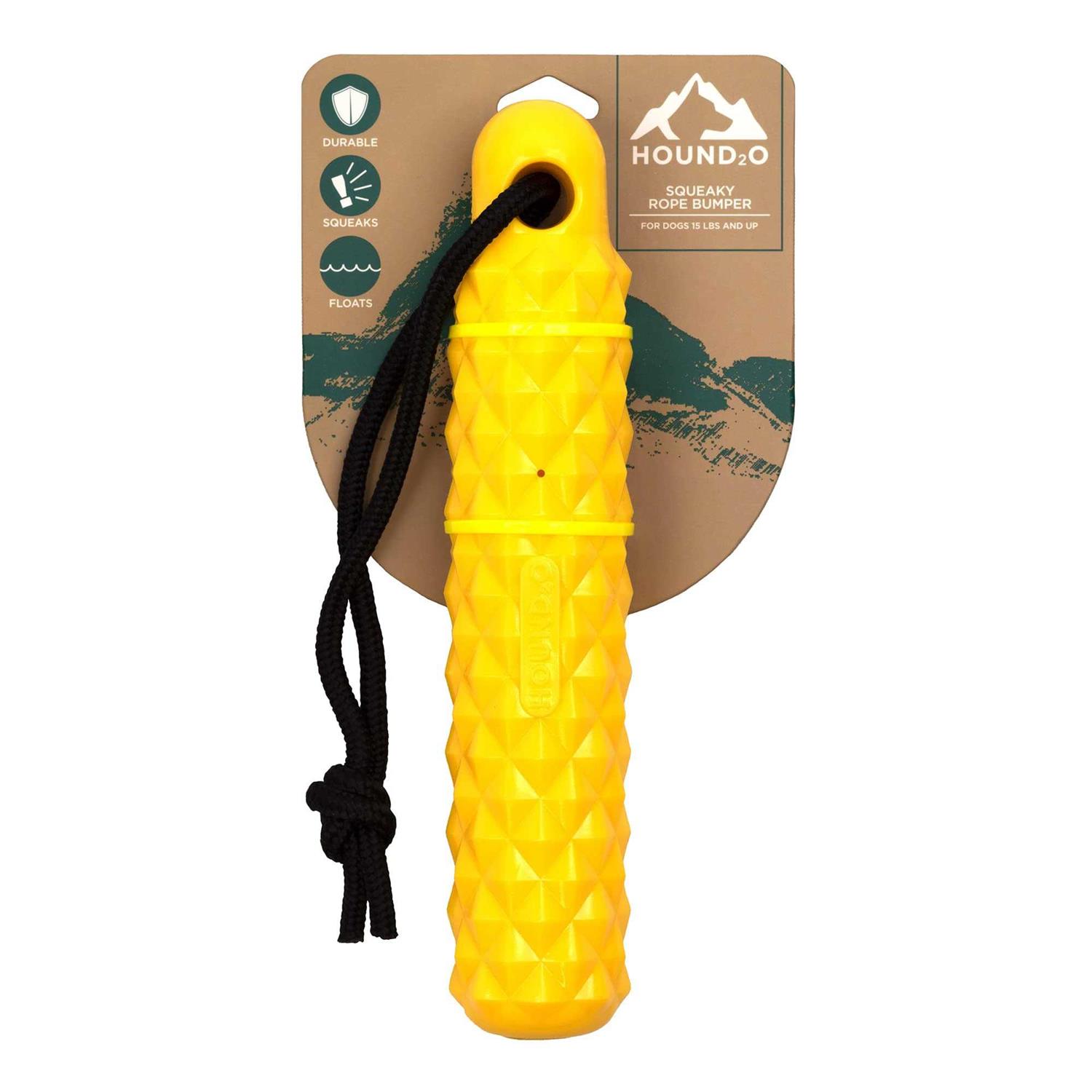 Hound2O Rope Bumper Dog Toy - Healthber
