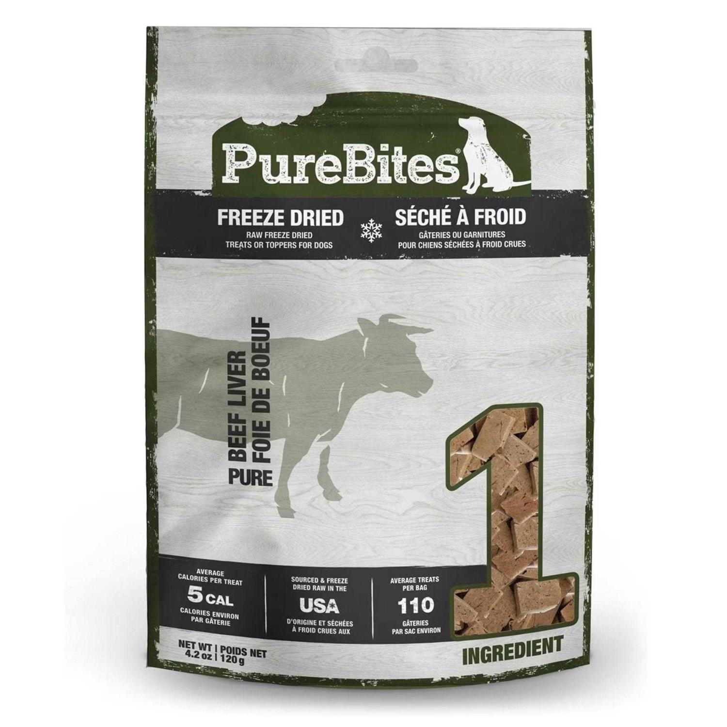 PureBites Beef Liver Freeze Dried Dog Treats - Healthber