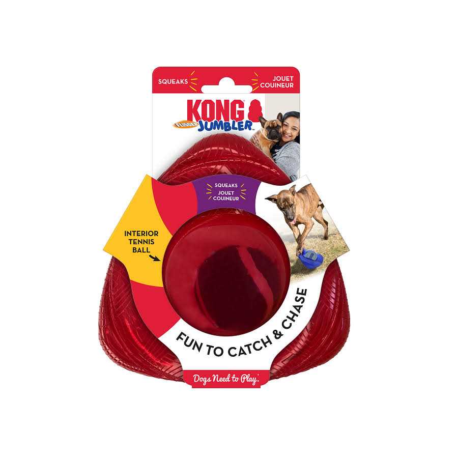 Kong Jumbler Tug Dog Toy - Healthber