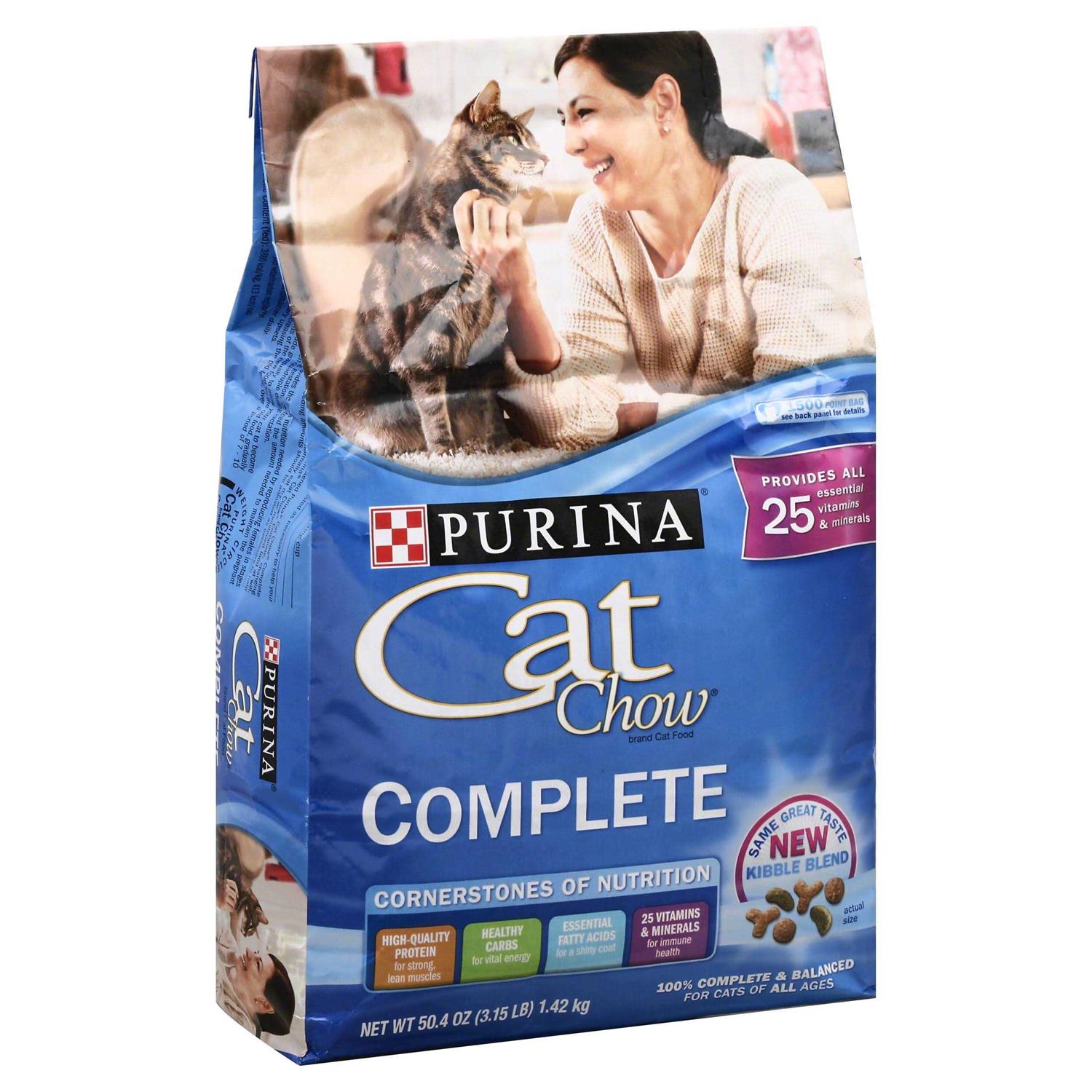 Purina Cat Chow Complete Dry Cat Food - Healthber